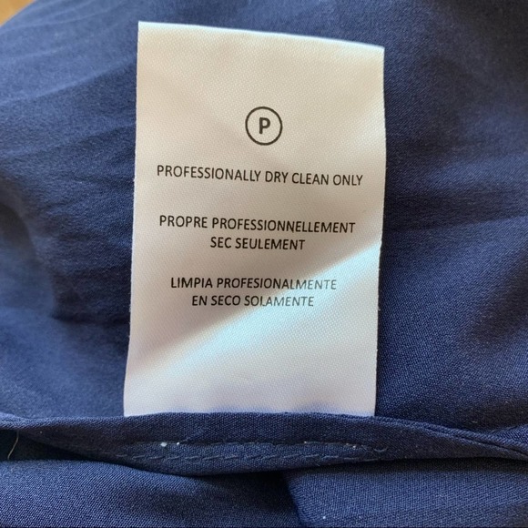 Anthropologie Not So Serious Embroidered Woodvine Swing Dress Size 6 Blue 6410 - Picture 12 of 14